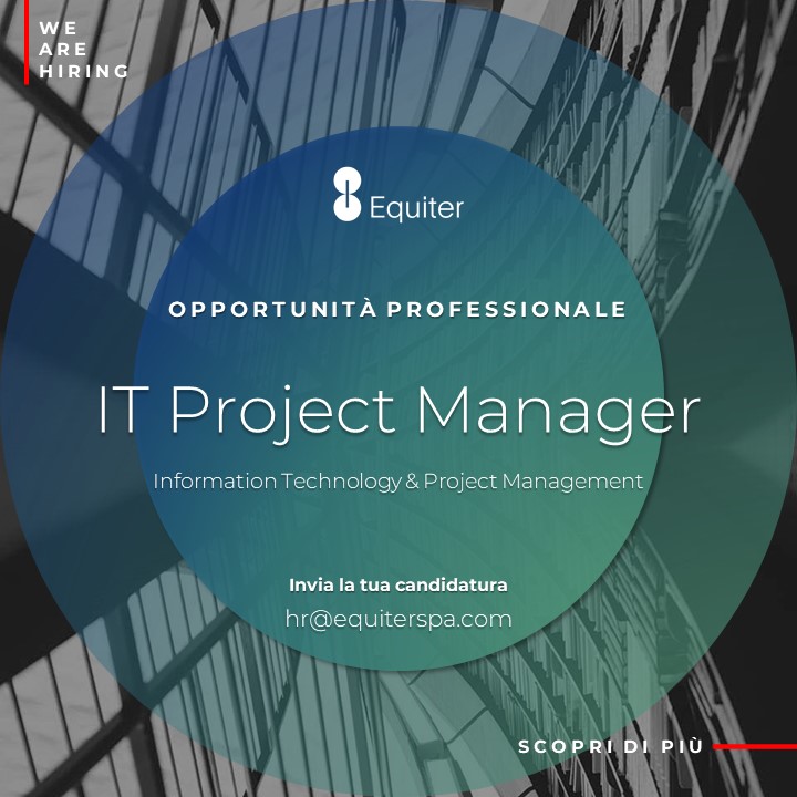 Equiter_Annuncio_IT Project Manager_quadrato